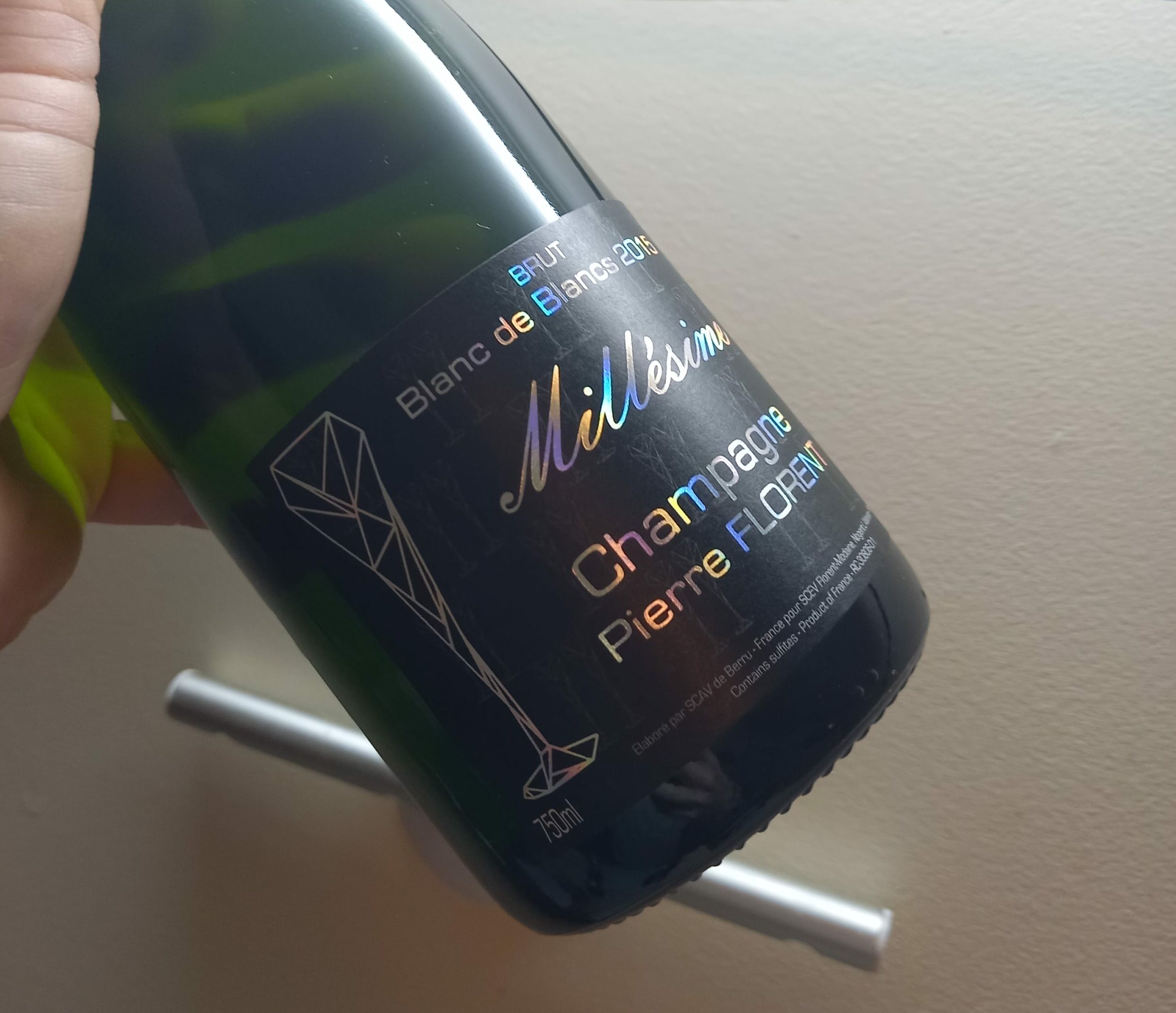 Notre cuvée d'exception Blanc de Blancs Millésime 2015