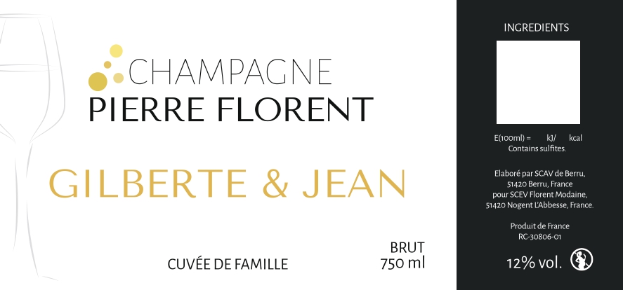 Cuvée Familiale Gilberte et Jean - Grands-parents