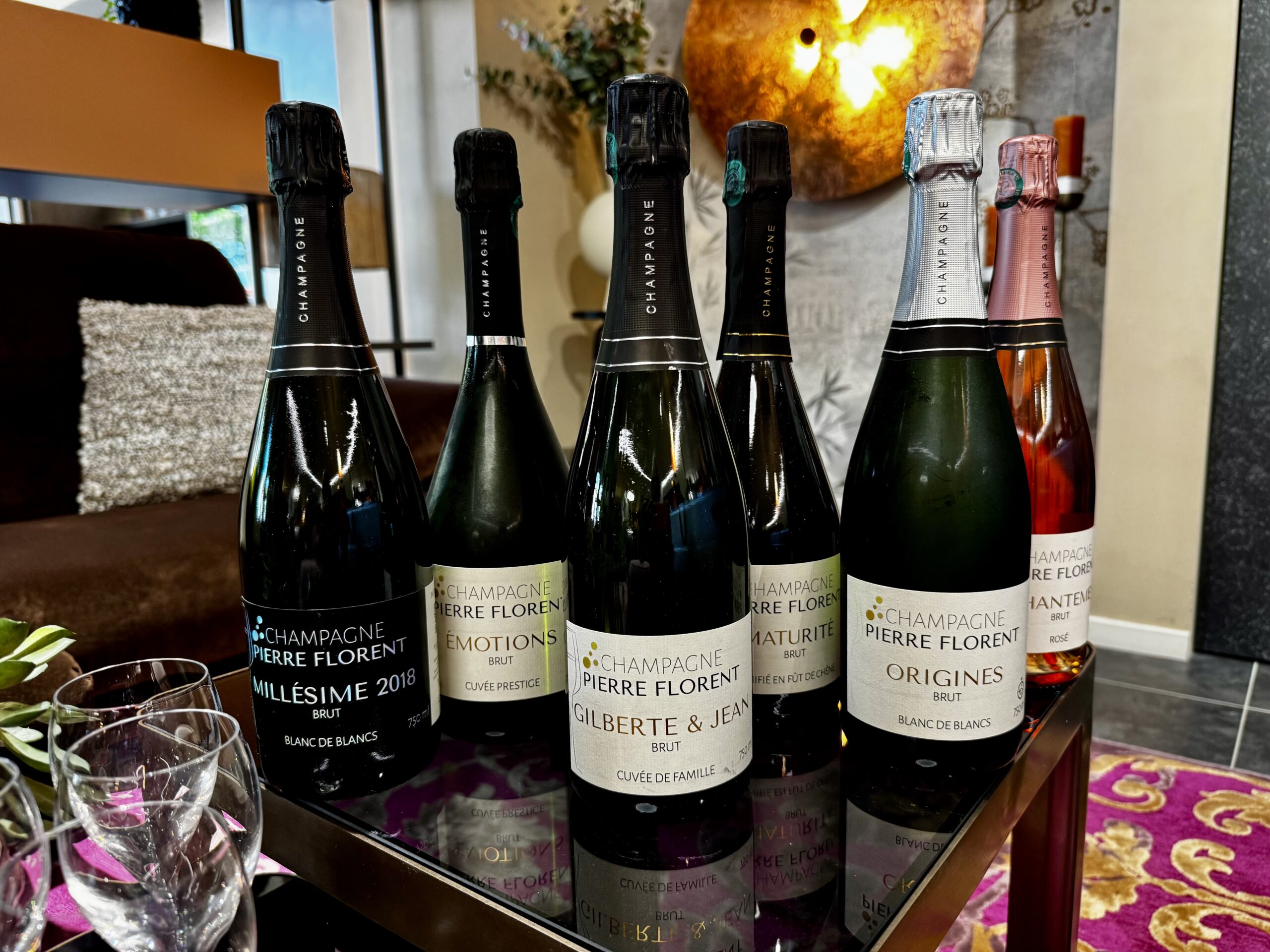 Gamme champagnes Pierre FLORENT